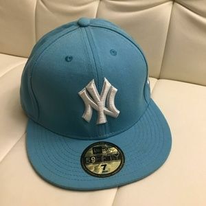 Turquoise New Era hat
